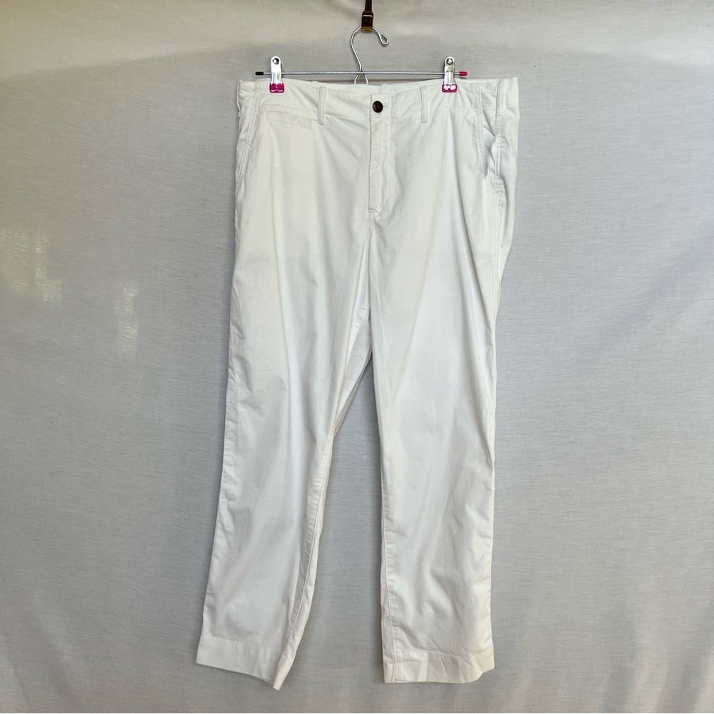 GAP Woman Straight Khaki White Chinos